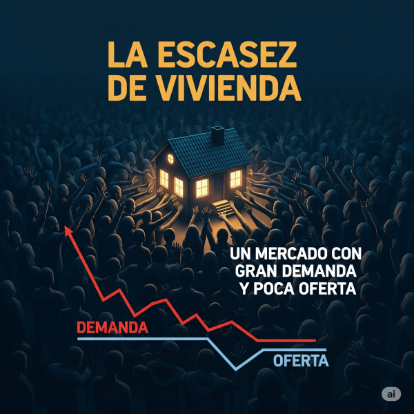 Escasez Vivienda España 2026 | Déficit Oferta y Oportunidades | Alquilujo