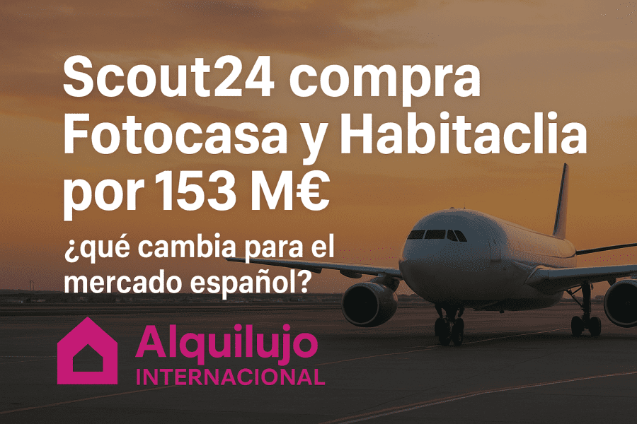Scout24 compra Fotocasa y Habitaclia por 153 M€
