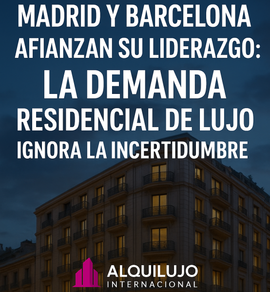 Madrid y Barcelona Afianzan su Liderazgo: La Demanda Residencial de Lujo Ignora la Incertidumbre