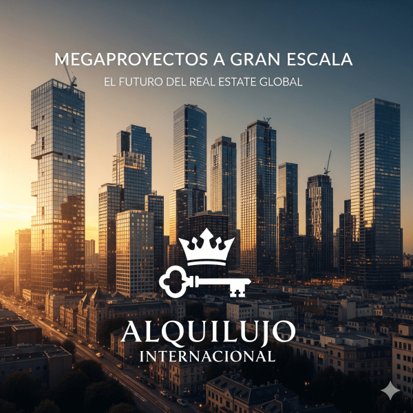 Megaproyectos Inmobiliarios 2026: Regeneración Urbana y Activos de Alto Rendimiento | Alquilujo