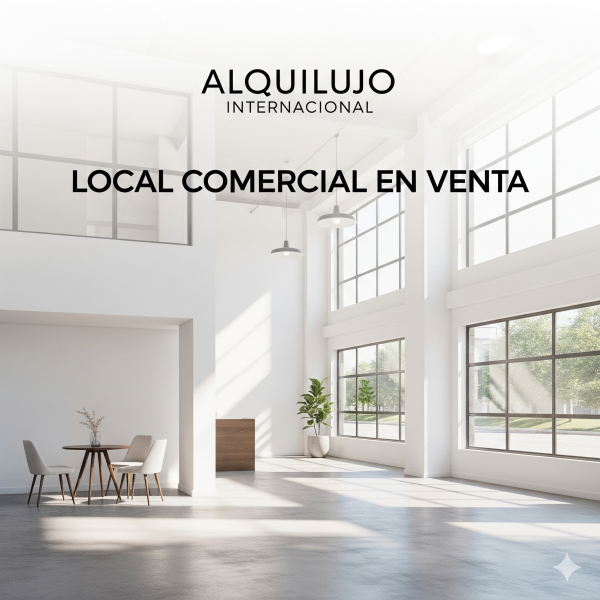 Local Comercial en Venta en Sant Just Desvern: 301 m² para tu Negocio En Alquilujo Internacional, te ofrecemos esta excelente oportunidad de inversión en Sant Just Desvern, Barcelona. Se trata de un local comercial en venta con una superficie construida de 301 m², ideal para cualquier tipo de negocio. Características principales: Superficie: 301,48 m² construidos (281,7 m² útiles). Ubicación: Céntrico y bien comunicado en la Carretera Reial, Sant Just Desvern. Precio: 716.900,00 €. Este local es un lienzo en blanco para tu proyecto empresarial, con un amplio espacio para adaptarlo a tus necesidades. Además, su ubicación estratégica asegura un flujo constante de clientes y una visibilidad inmejorable. ¡Una inversión inteligente en una ubicación de prestigio! Contáctanos para más información o para concertar una visita.