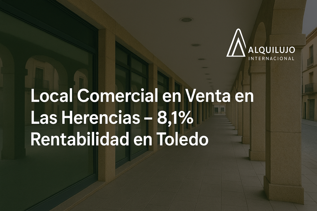 Local Comercial en Venta en Las Herencias – 8'1% Rentabilidad en Toledo
