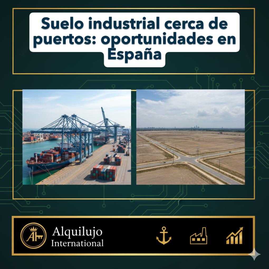 Suelo industrial cerca de puertos: oportunidades en España