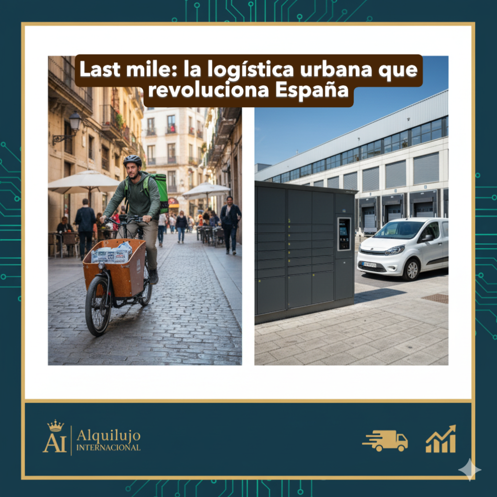 Last mile: la logística urbana que revoluciona España