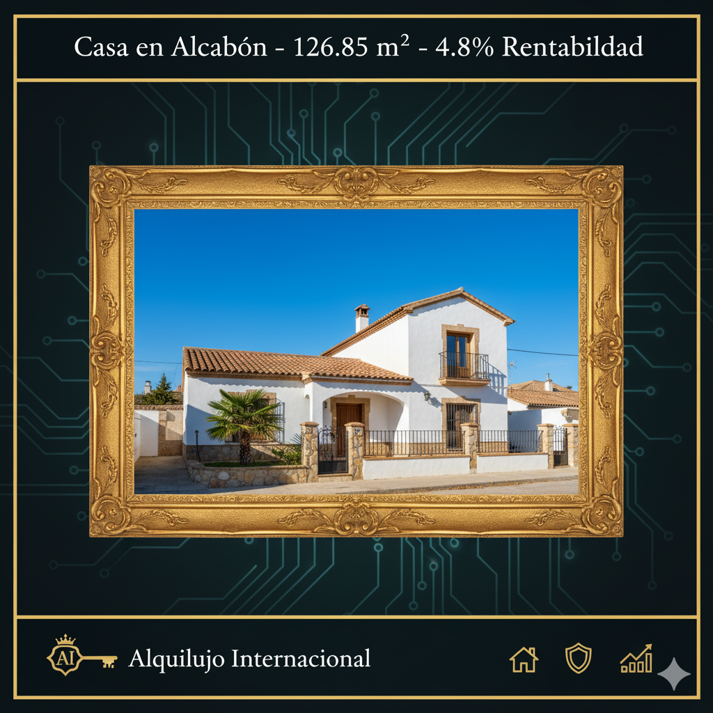 Casa en Alcabón – 126.85 m² – 4.8% Rentabilidad