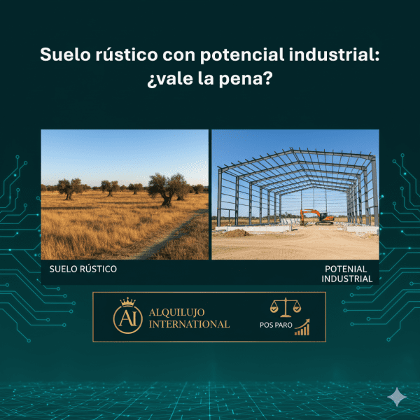 Suelo rústico con potencial industrial: ¿vale la pena?