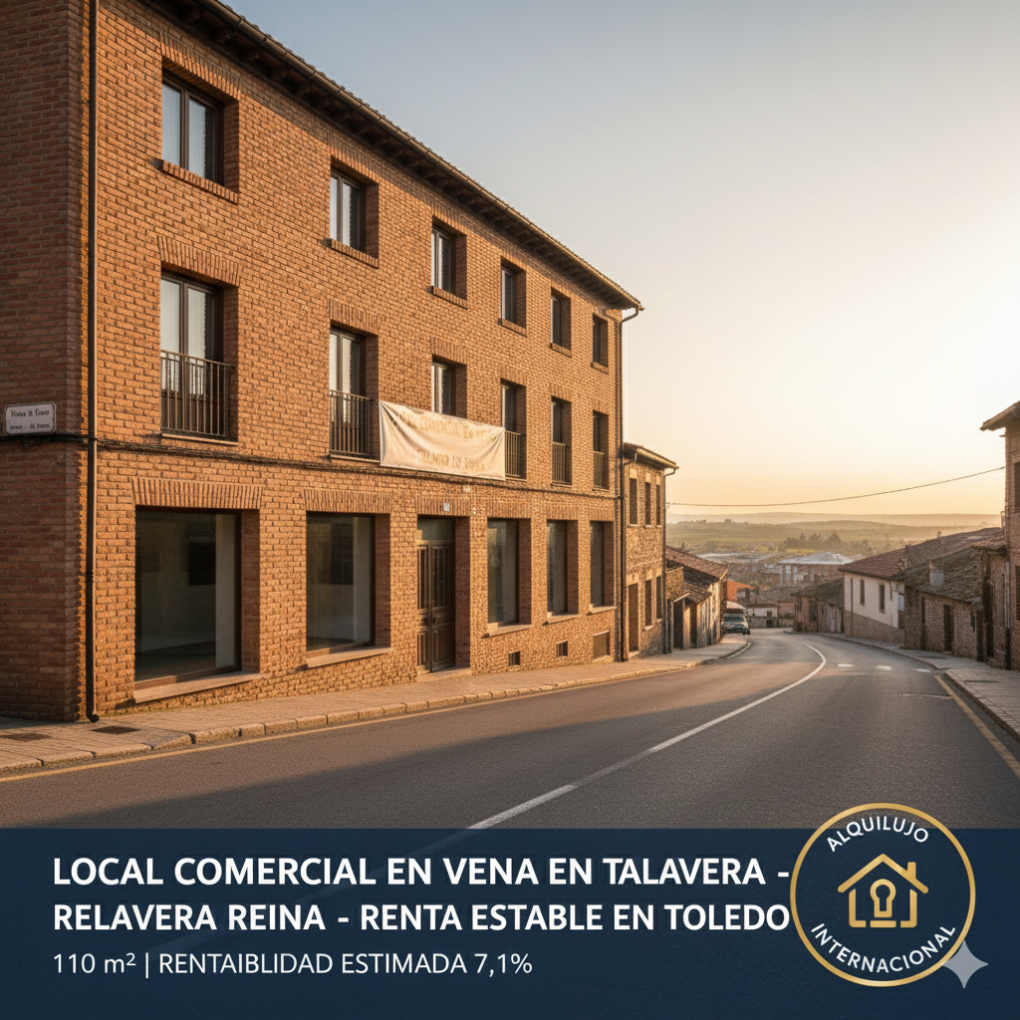 Local Comercial en Talavera de la Reina – 197 m² – 170.600 € | Toledo