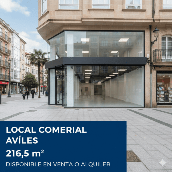 Local Comercial Avilés | 216,5 m² | 216.000€ | 5,56%